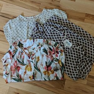 Bundle 3 medium Short sleeve tops from Stitch Fix
